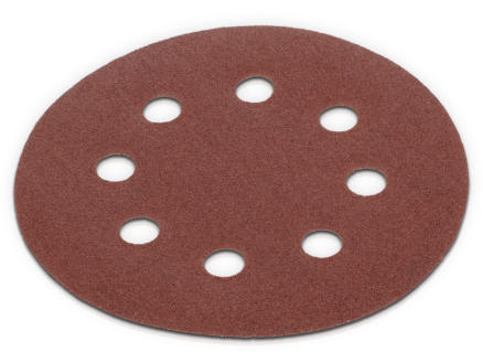 Schuurpapier Rond Ø 115 mm - K120 - 5 St.