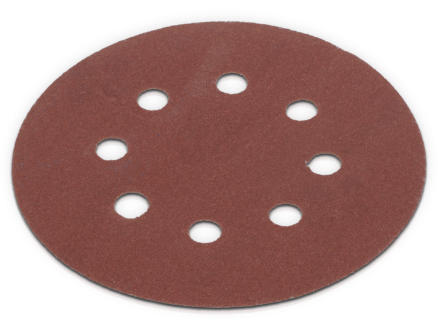 Schuurpapier Rond Ø 125 mm - K180 - 5 St.
