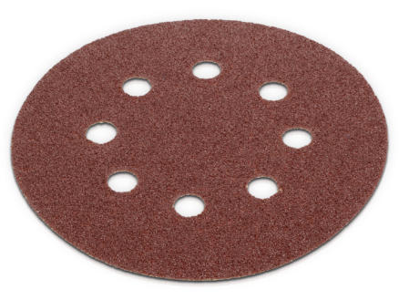 Schuurpapier Rond Ø 125 mm - K40 - 5 St.