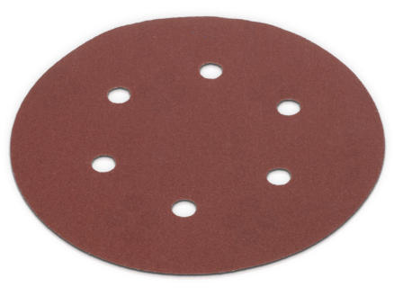 Schuurpapier Rond Ø 150 mm - K240 - 5 St.