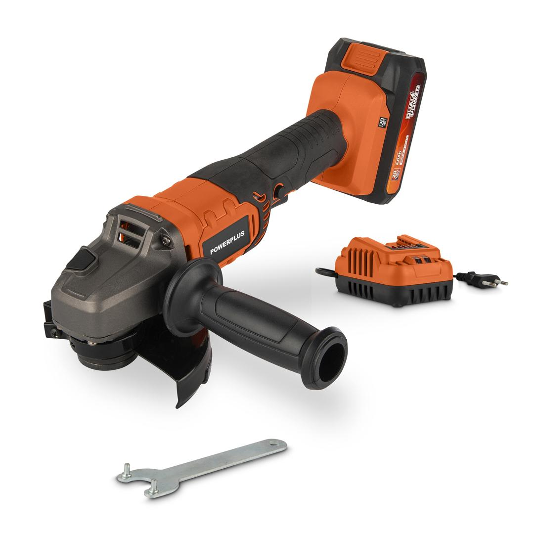Slijpmachine Accu + Lader 20v