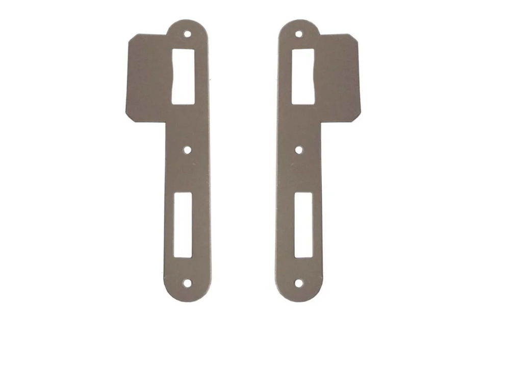 Sluitplaat Litto,hoek,rvs-Look 175x26mm