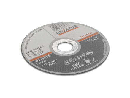 Snijschijf Metaal 125 1.2 mm