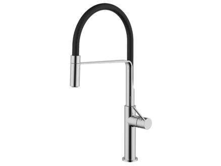 Sorrento Keukenkraan Flex Zwart