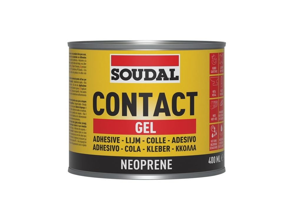 Soudal Contactlijm Gel 400 ml
