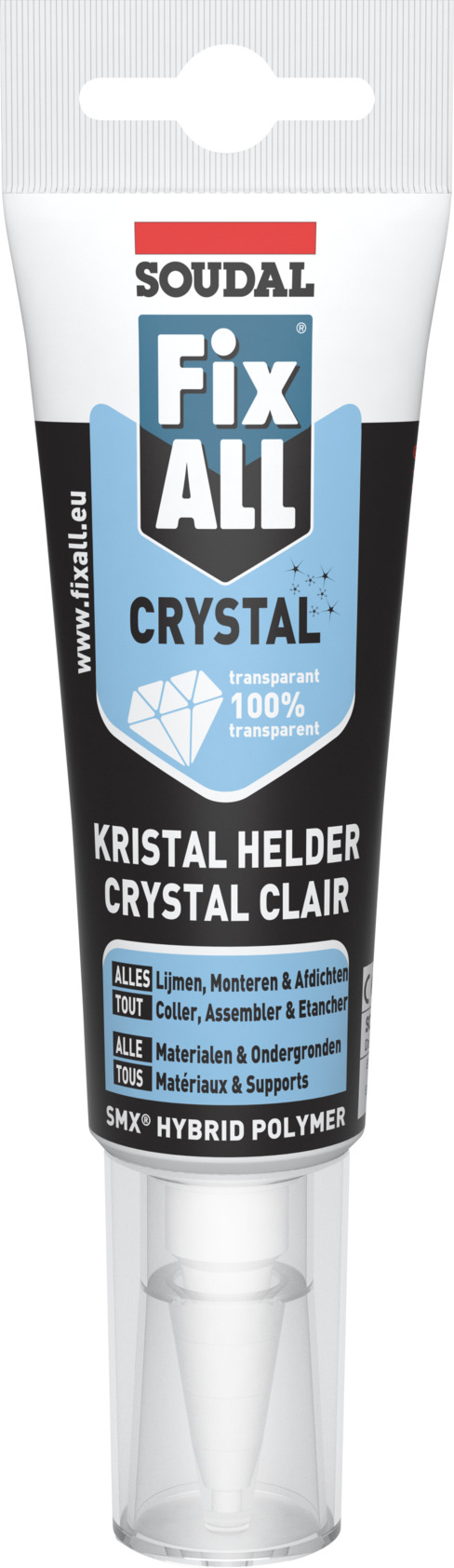 Soudal Fix All Cristal Tube 125 ml