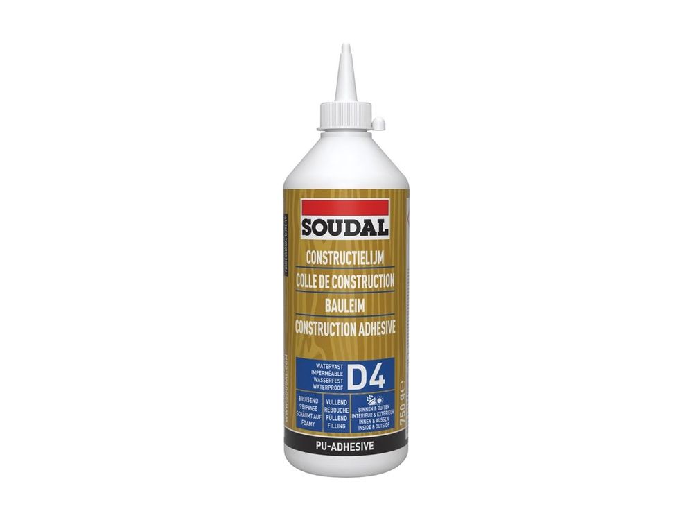 Soudal Houtlijm D4 750 Pu