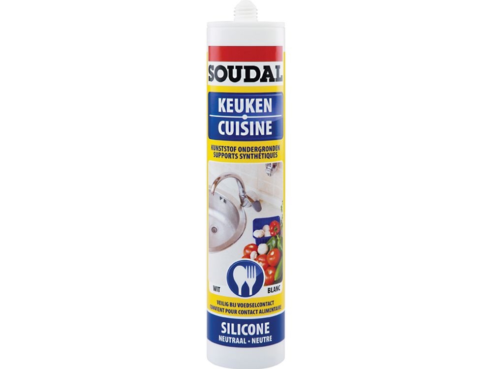 Soudal Keuken Siliconen Wit