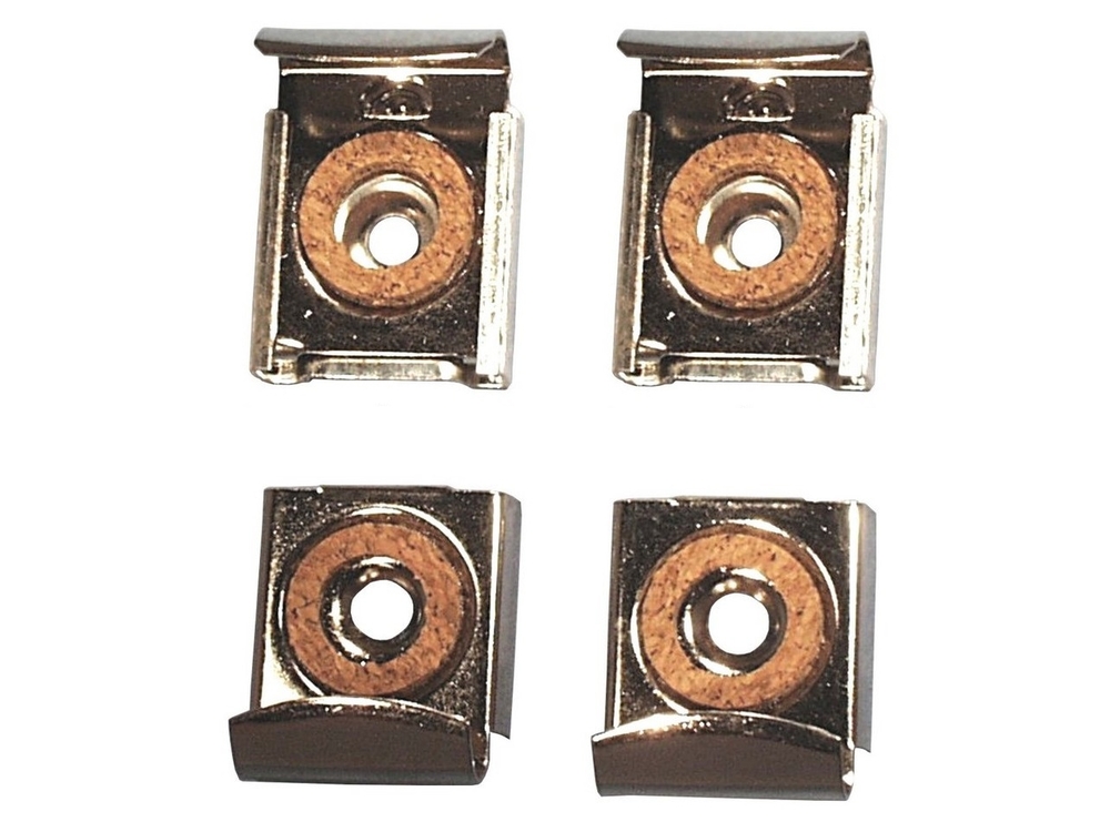 Spiegel Klem Set Rvs