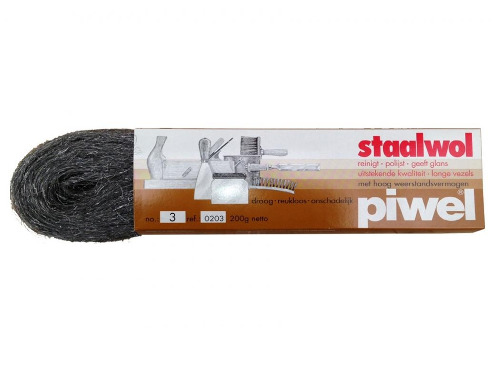 Staalwol 200 g Finesse N3 Piwel 203