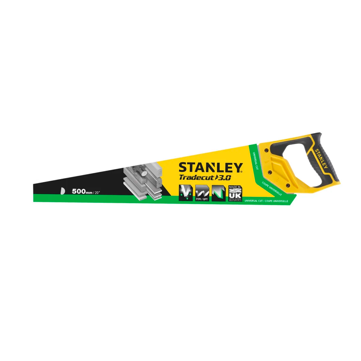 Stanley Houtzaag Tradecut 500 mm