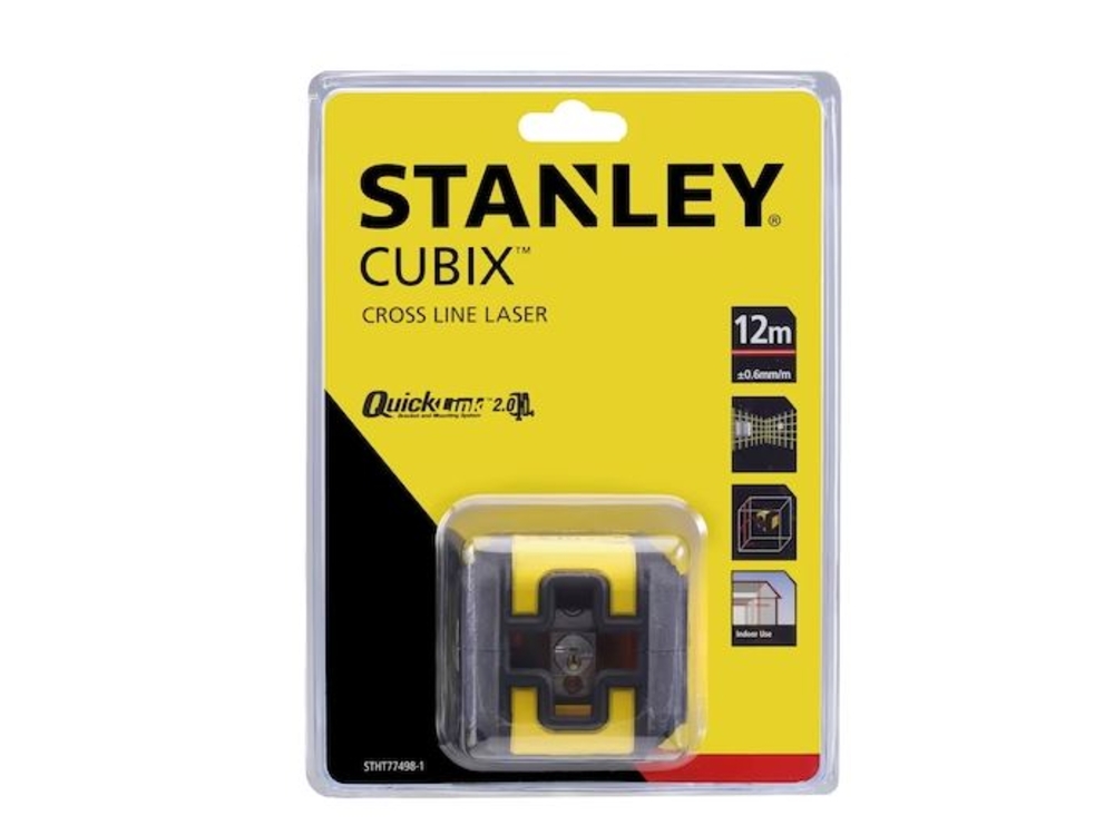 Stanley Kruislaser Cubix Rood
