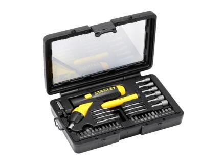 Stanley Pistool Greep Ratel/bit Set