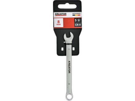 Steek-, Ringsleutel 8, 120 mm