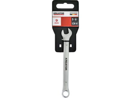 Steek-, Ringsleutel 9, 130 mm