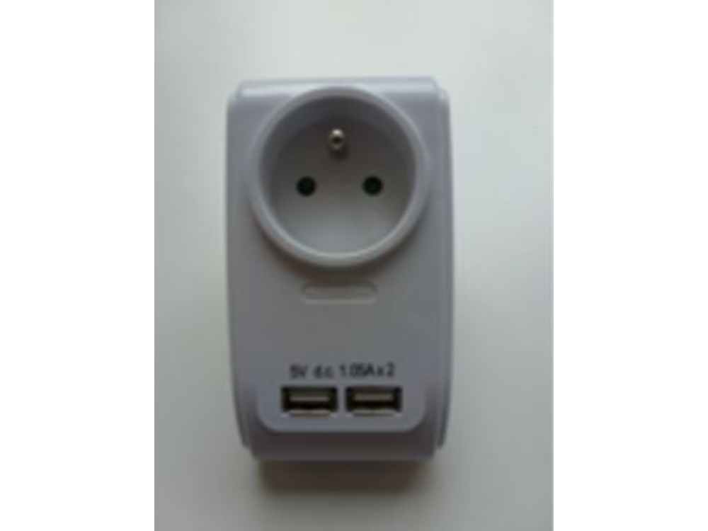 Stekker met Usb a en C Lader