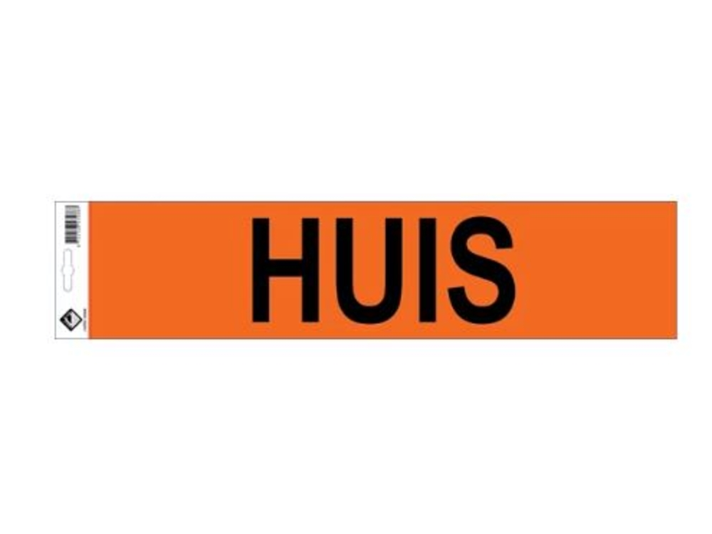 Sticker Huis Vinyl