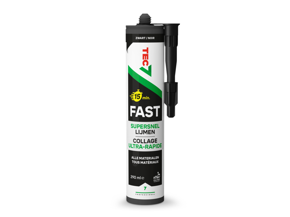 Tec 7 Fast Zwart