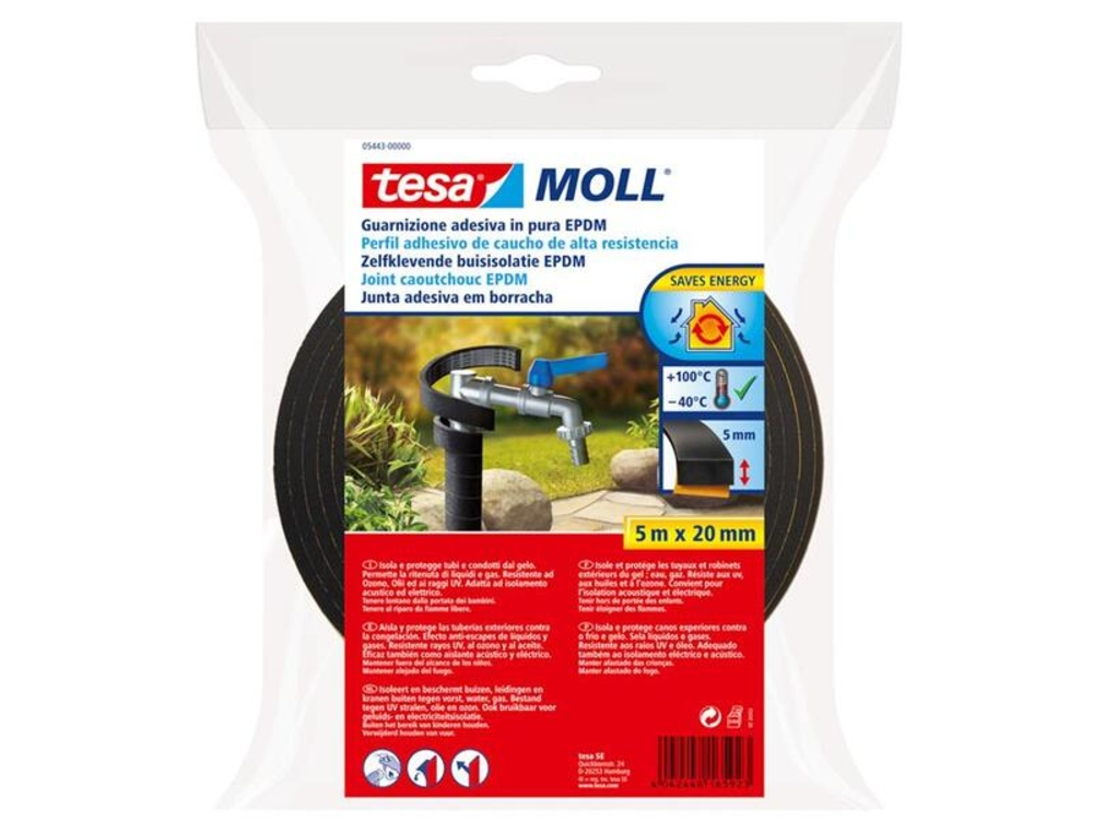 Tesa Zelfklevende Buisisolatie Epdm
