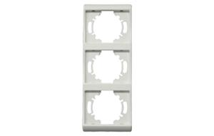Triple Cover Plate - Cream