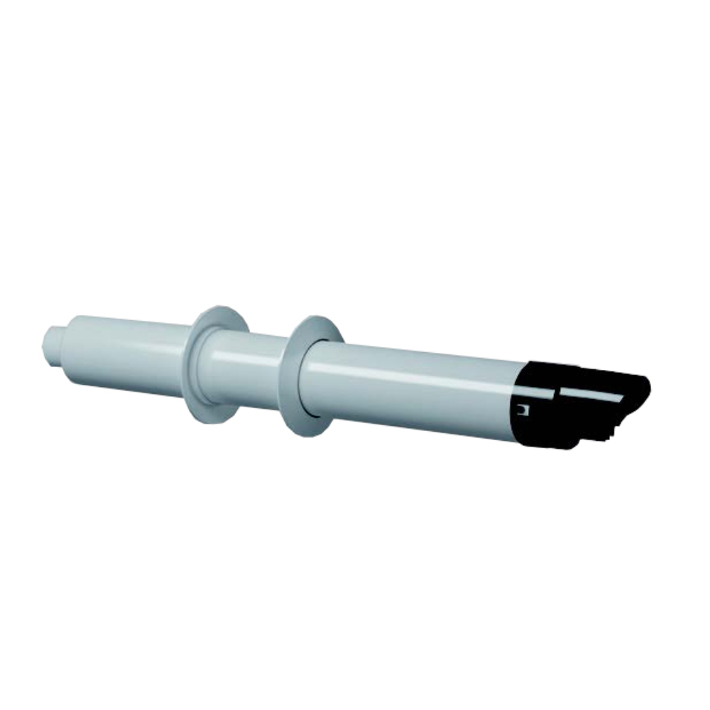 Uniflow Concentric Wall Terminal 60/100 mm Pp/alu 850 mm (Wbtpa610)