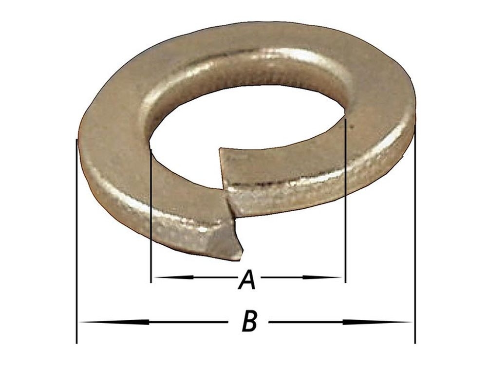 Veerringen, Verzinkt m 10