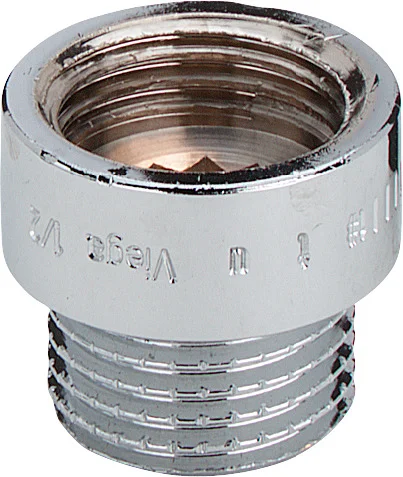 Draadverlengstuk Brons Verchroomd 1/2" X 25 mm Viega 3526