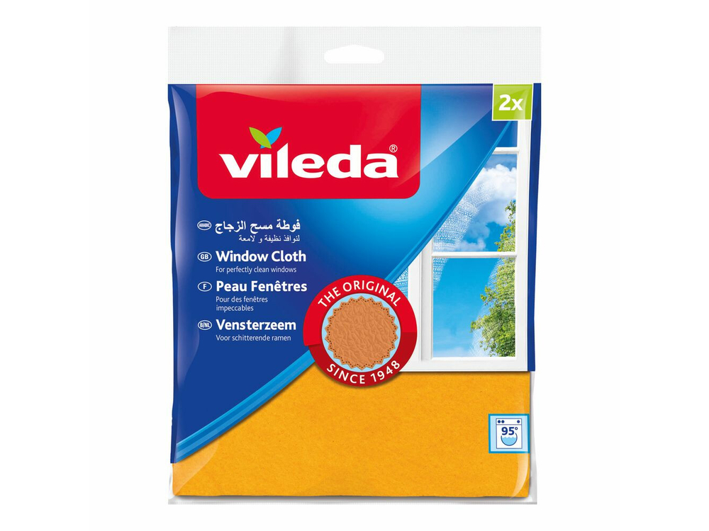 Vileda Vensterzeem +30% Mf 2pack
