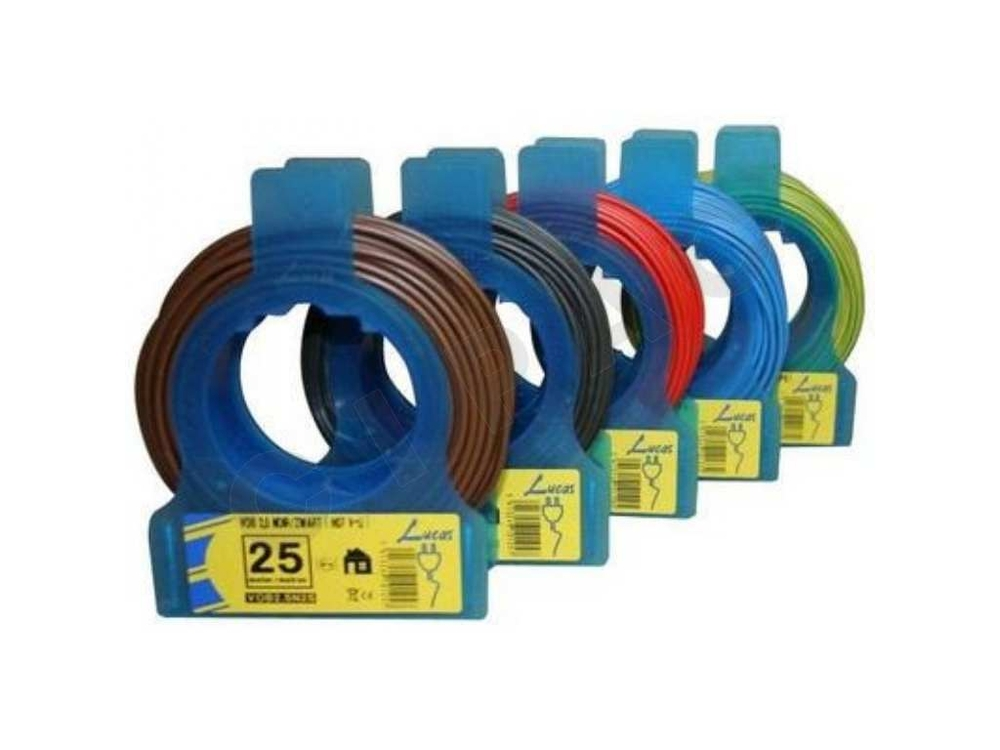 Vob 1,5 mm² 12 m Rood
