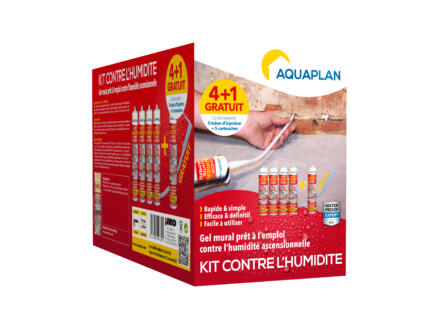 Vochtbarriere Kit Promo 4+1