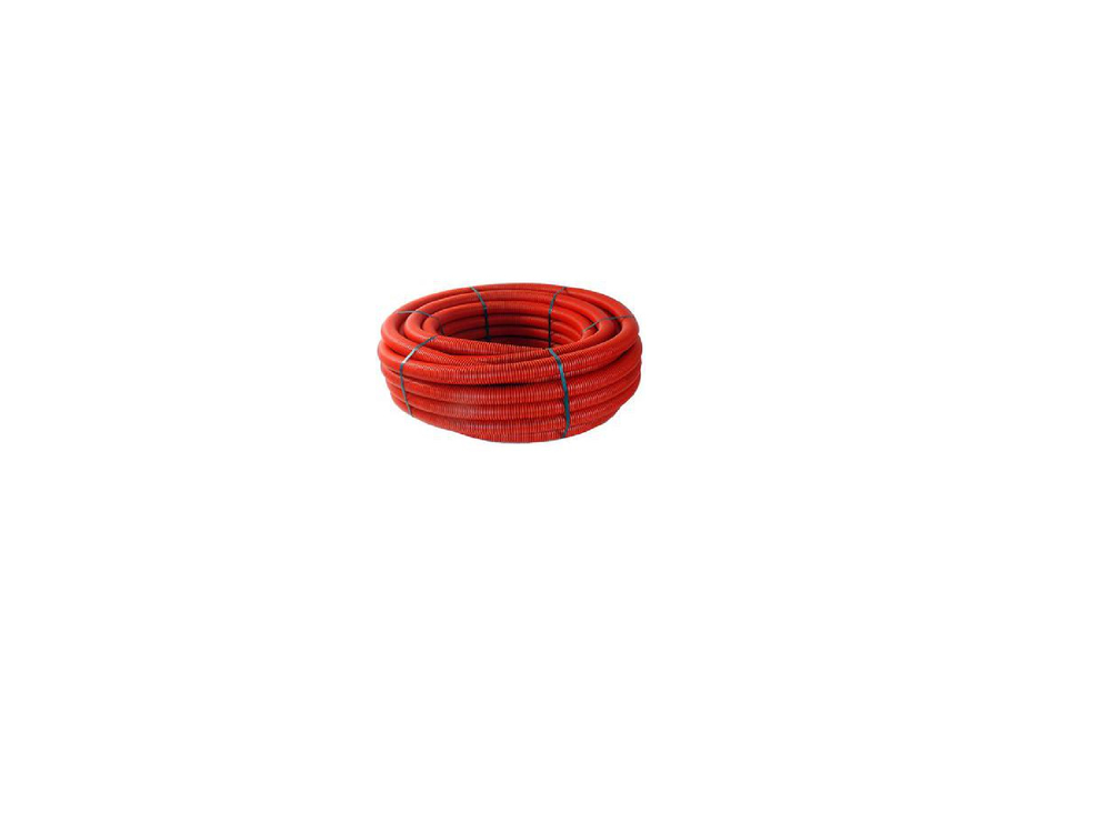 Wachtbuis Rood 50 mm 25 m