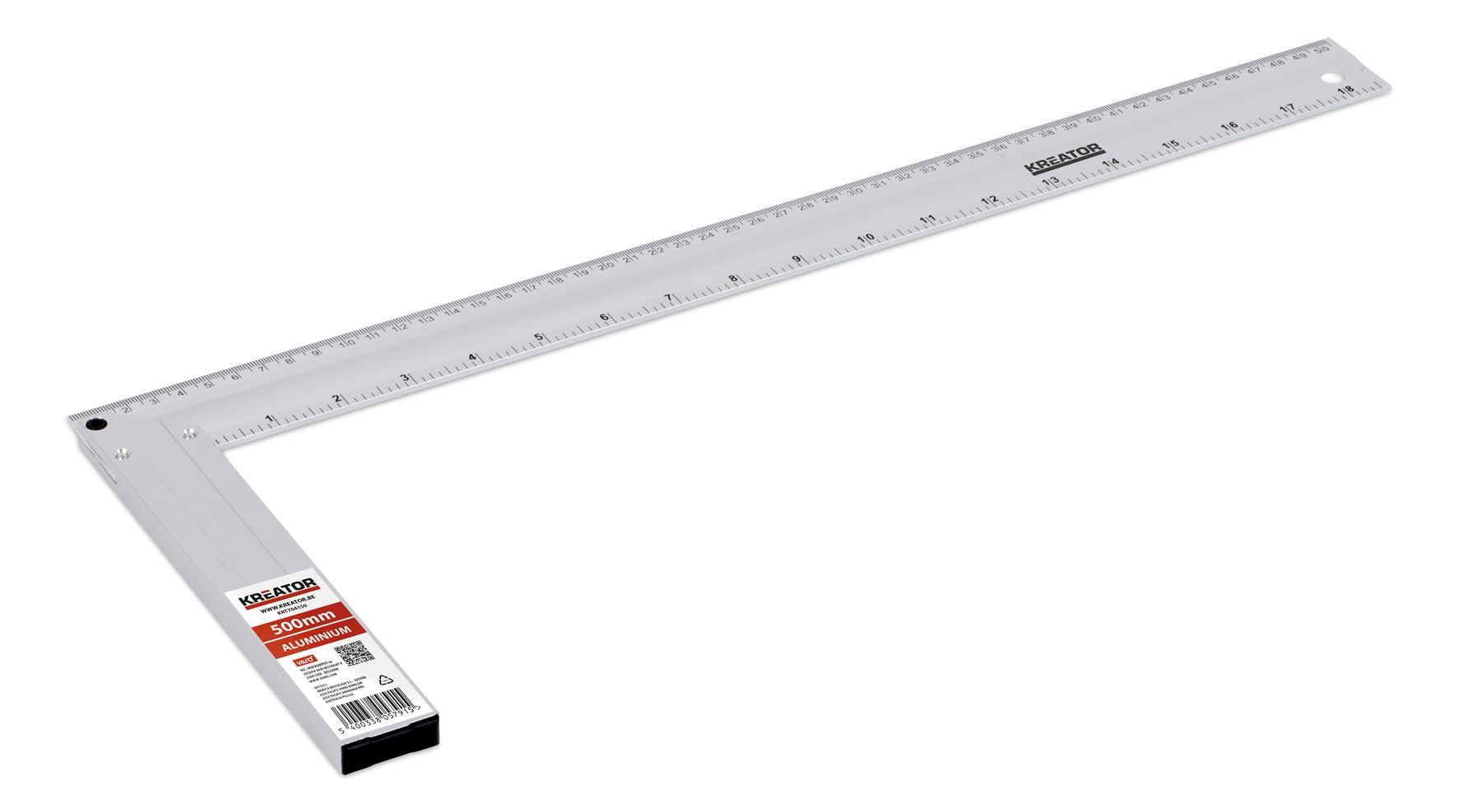 Winkelhaak Alu 500 mm