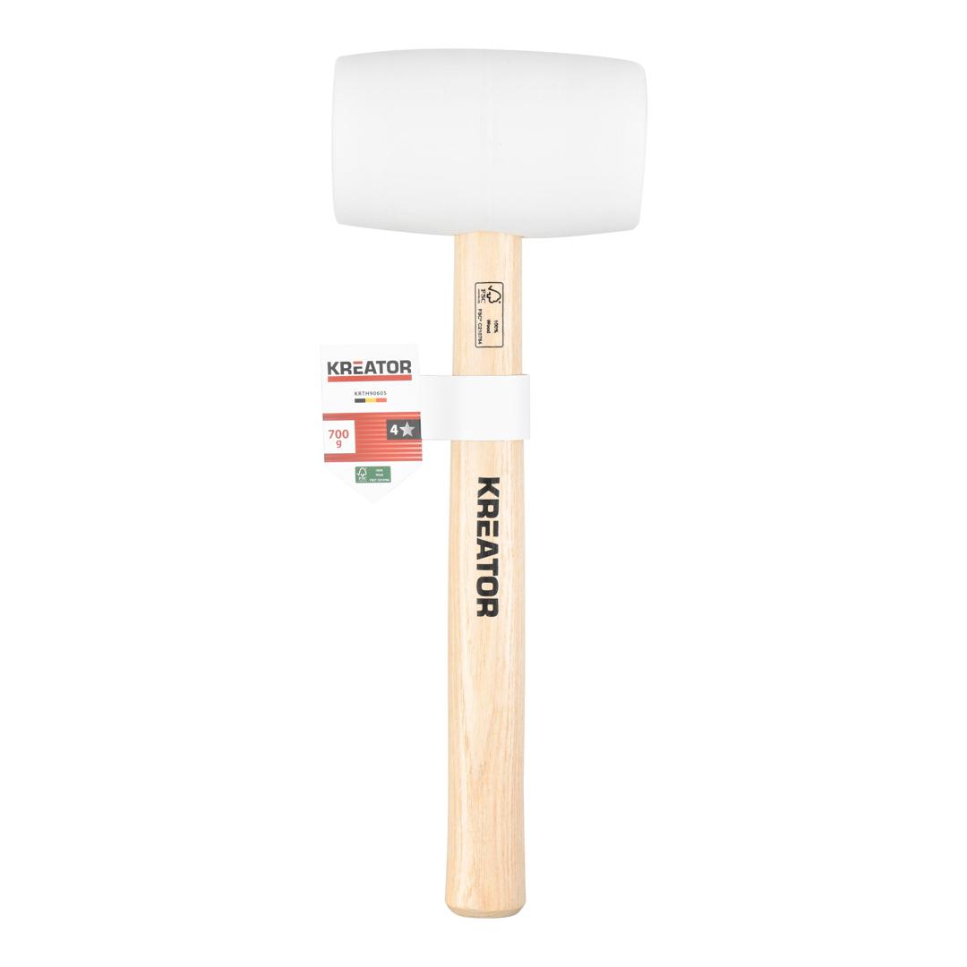 Witte Rubber Hamer 700 g
