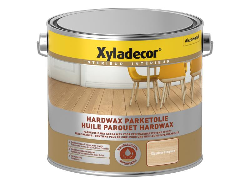 Xy Parket Hard Wax Olie Kleurloos 2.5 l