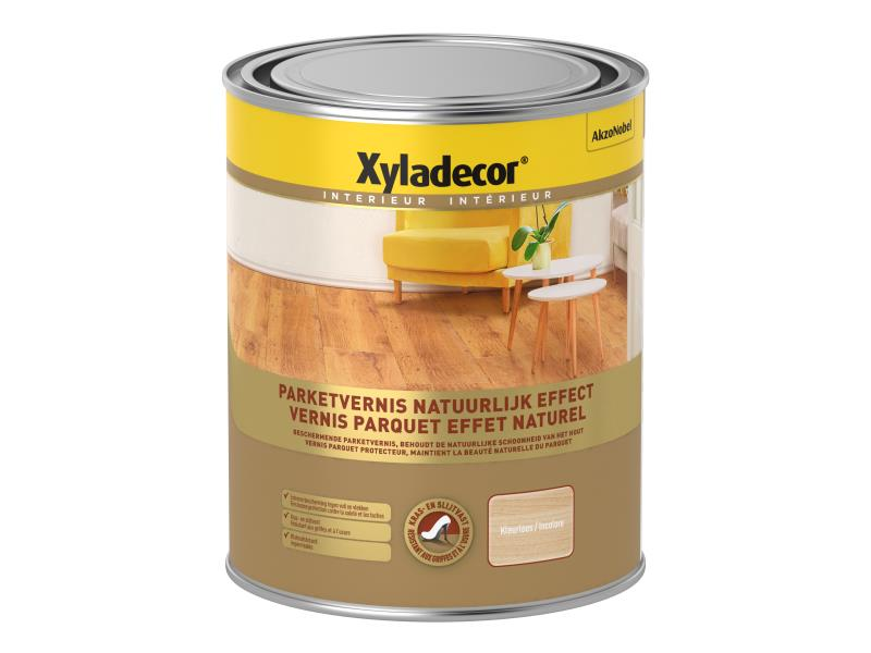 Xy Parket Vernis Natuurlijk Kleurloos 0.75 l