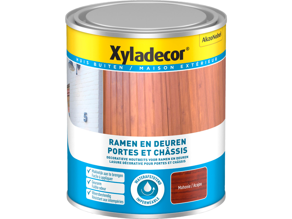 Xy Raam/deur Beits Mahonie 0.75 l