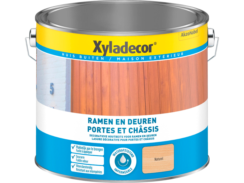 Xy Raam/deur Beits Naturel 2.5 l