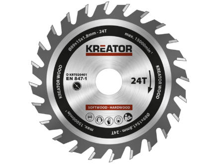 Zaagblad Hout 89mm24t